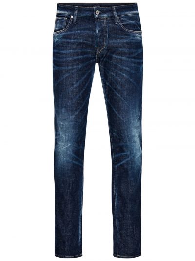 JACK & JONES Clark Icon Bl 566 Regular Fit Jeans Heren Blauw