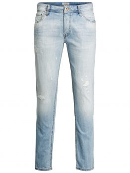 JACK & JONES Tim Original Ge 957 Slim Fit Jeans Heren Blauw