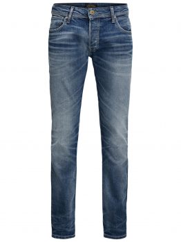 JACK & JONES Tim Original Jj 001 Slim Fit Jeans Heren Blauw