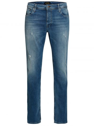 JACK & JONES Tim Original Jos 704 Slim Fit Jeans Heren Blauw