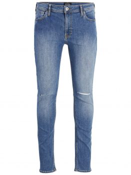 JACK & JONES Liam Original Am 115 Skinny Jeans Heren Blauw