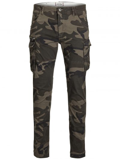 JACK & JONES Paul Chop Ww Cargo Broek Heren Grijs