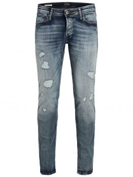 JACK & JONES Glenn Original Jos 676 Slim Fit Jeans Heren Blauw