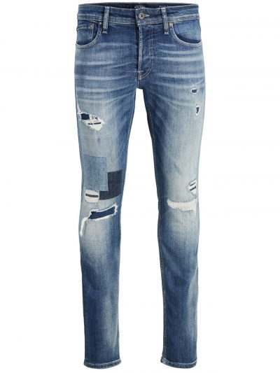 JACK & JONES Glenn Original Jj 033 Slim Fit Jeans Heren Blauw