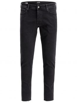 JACK & JONES Glenn Org Crop Jos 189 Slim Fit Jeans Heren Zwart