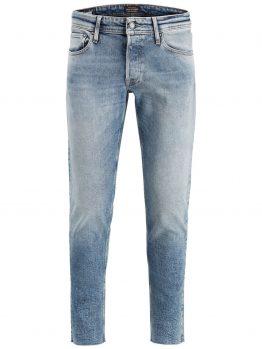 JACK & JONES Glenn Org Crop Jos 096 Slim Fit Jeans Heren Blauw